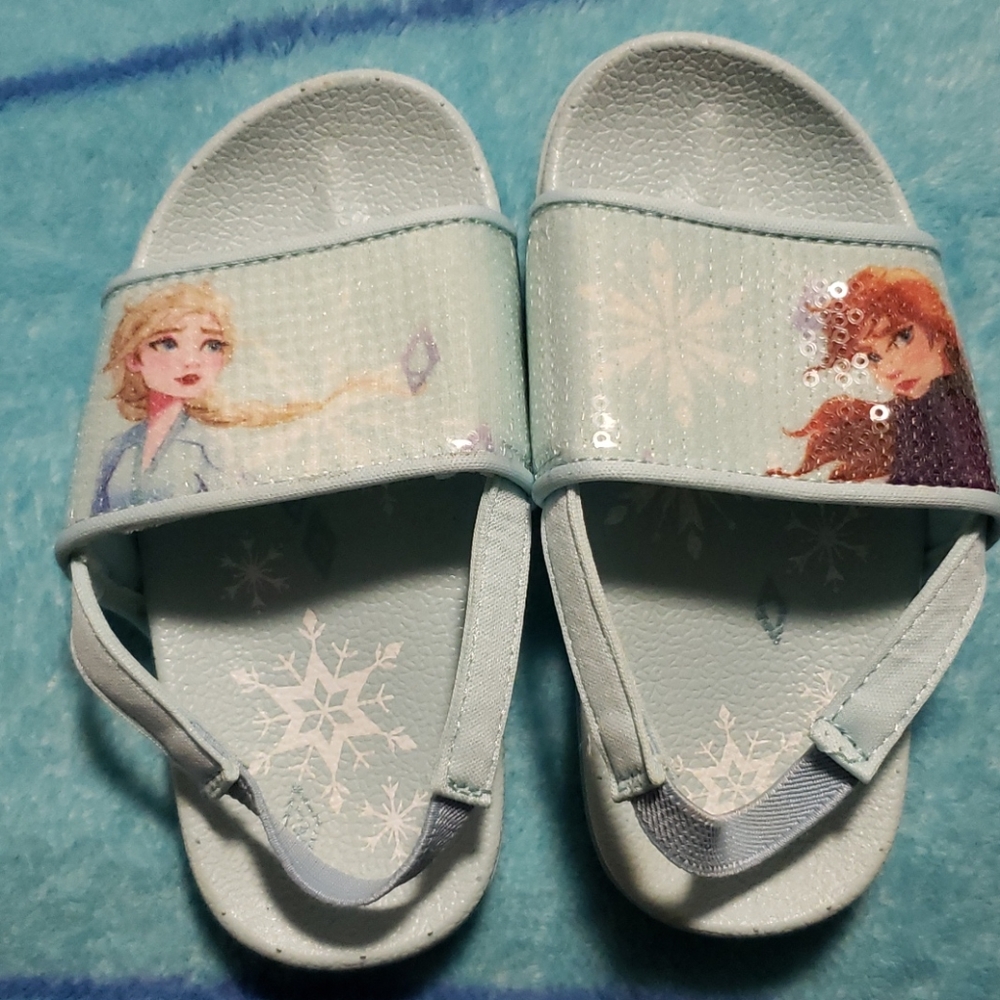 Frozen Slip on Sandals